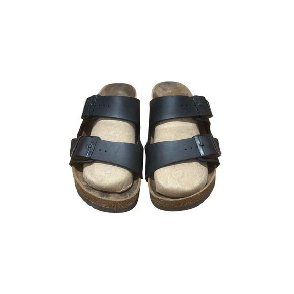Birkenstock Shoes - Birkenstock Arizona Birko-Flor Black Sandals Size 40 EU 9-9.5 US